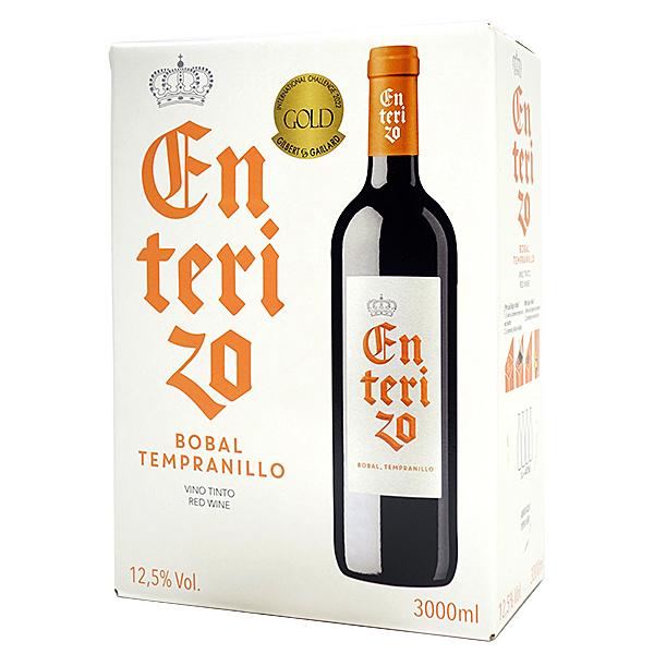 ボックスワイン 赤ワイン 辛口 3000ml エンテリソ ティント バッグ イン ボックス ボデガス コヴィニャス スペイン 箱ワイン ^HJCIBTZ0^