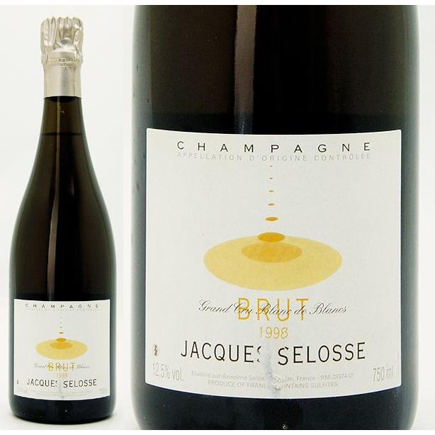 【送料無料】1998　ジャック・セロス 　ミレジム　グラン・クリュ　ブラン・ド・ブラン　ブリュット 750ml　 白【シャンパン コク辛口^VAJS2698^(30140円)
