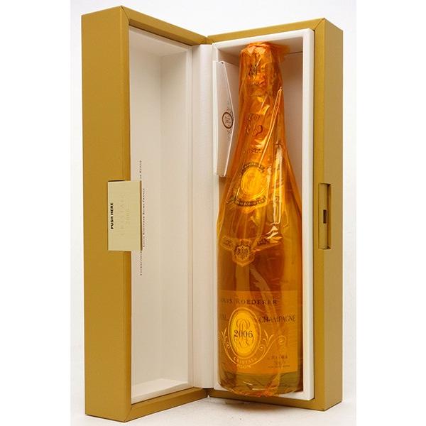 【限定品】 2006 ルイ ロデレール クリスタル ブリュット 箱付 並行品 750ml シャンパーニュ 白泡 コク辛口 ワイン ^VALR05A6^ 【MY7074706059】(25740円)