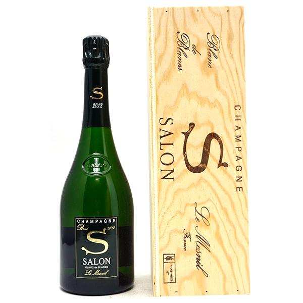 SALON 2012 シャンパン 木箱付き 2012 サロン ブラン ド ブリュット 木箱付 750ml シャンパーニュ 白泡