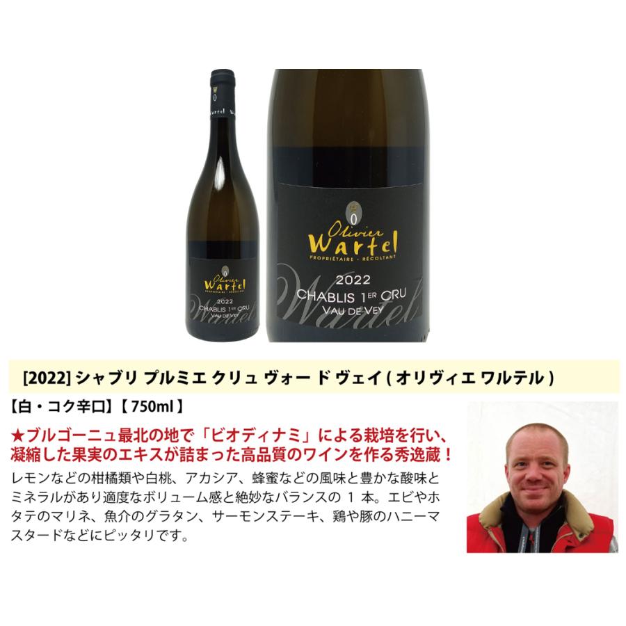 超プレミアムセット 神わざ プルミエ クリュ シャブリ白4本セット
