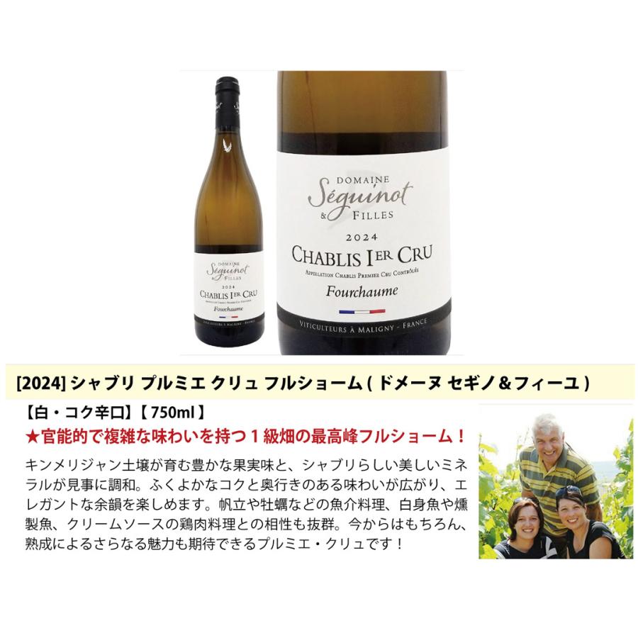 超プレミアムセット 神わざ プルミエ クリュ シャブリ白4本セット