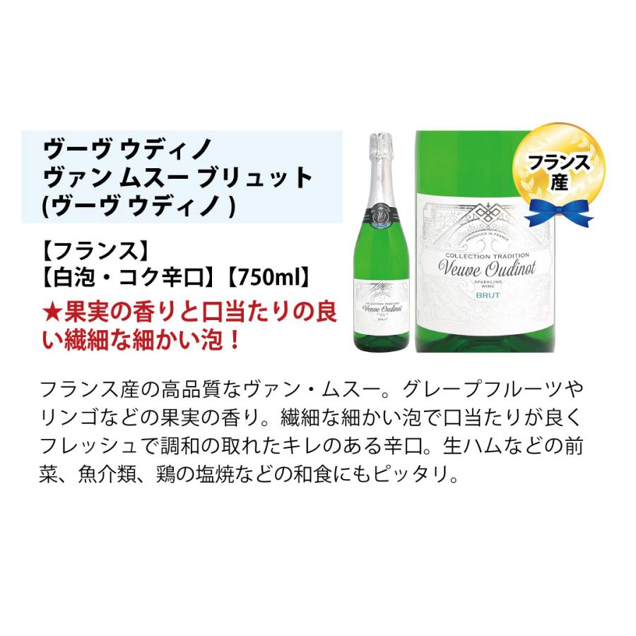 ワイン ワインセット 本場フランス産の極上辛口スパークリング ワイン ワインセット 本場フランス産の極上辛口スパークリング