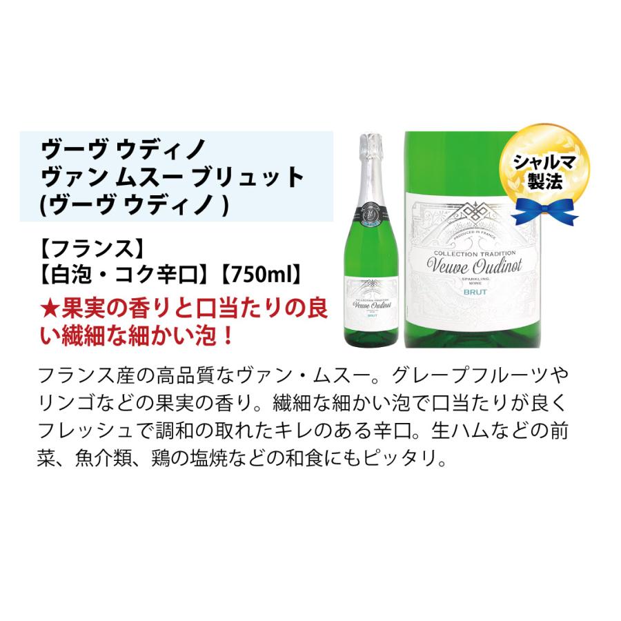 白ワイン3本セット　フランス　辛口 ワイン ワインセット 本場フランス産の極上辛口スパークリング