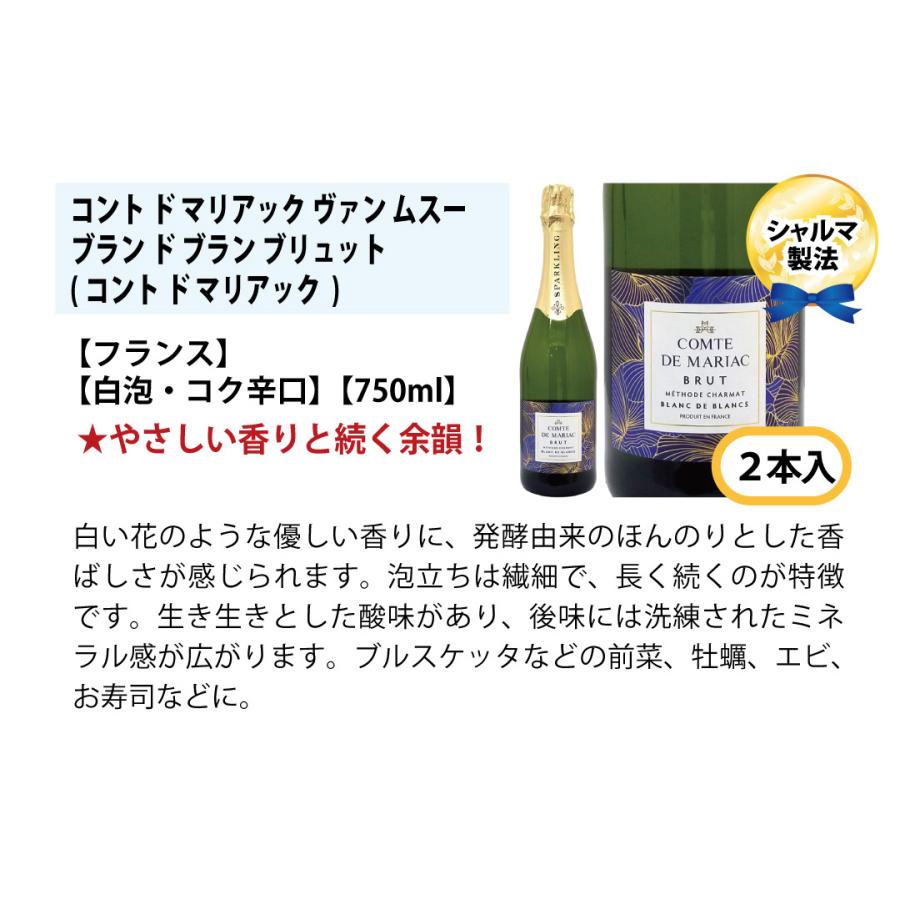 ワインセット 本場フランス産の極上辛口スパークリングワイン12本