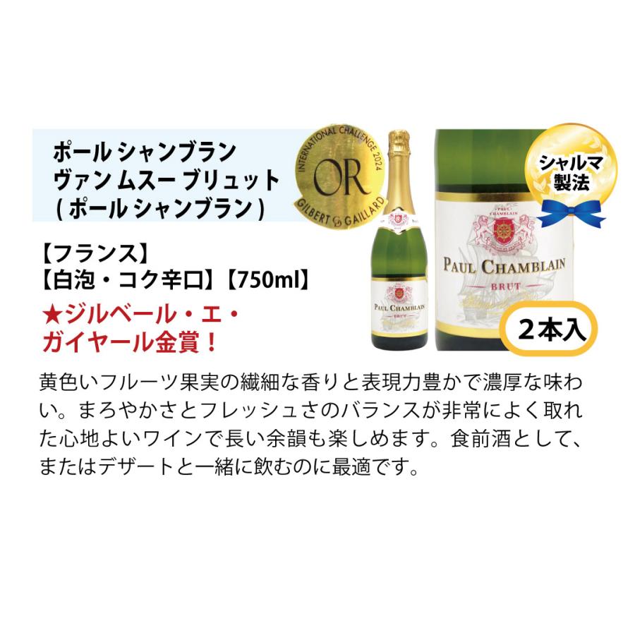 ワインセット 本場フランス産の極上辛口スパークリングワイン12本