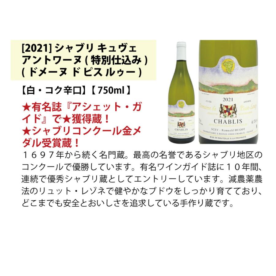 ワイン ワインセット 地元シャブリ１０１蔵激突 超特選ベスト白６本セット 送料無料 飲み比べセット ギフト 大人気 ^W0C666SE^｜veritas｜03