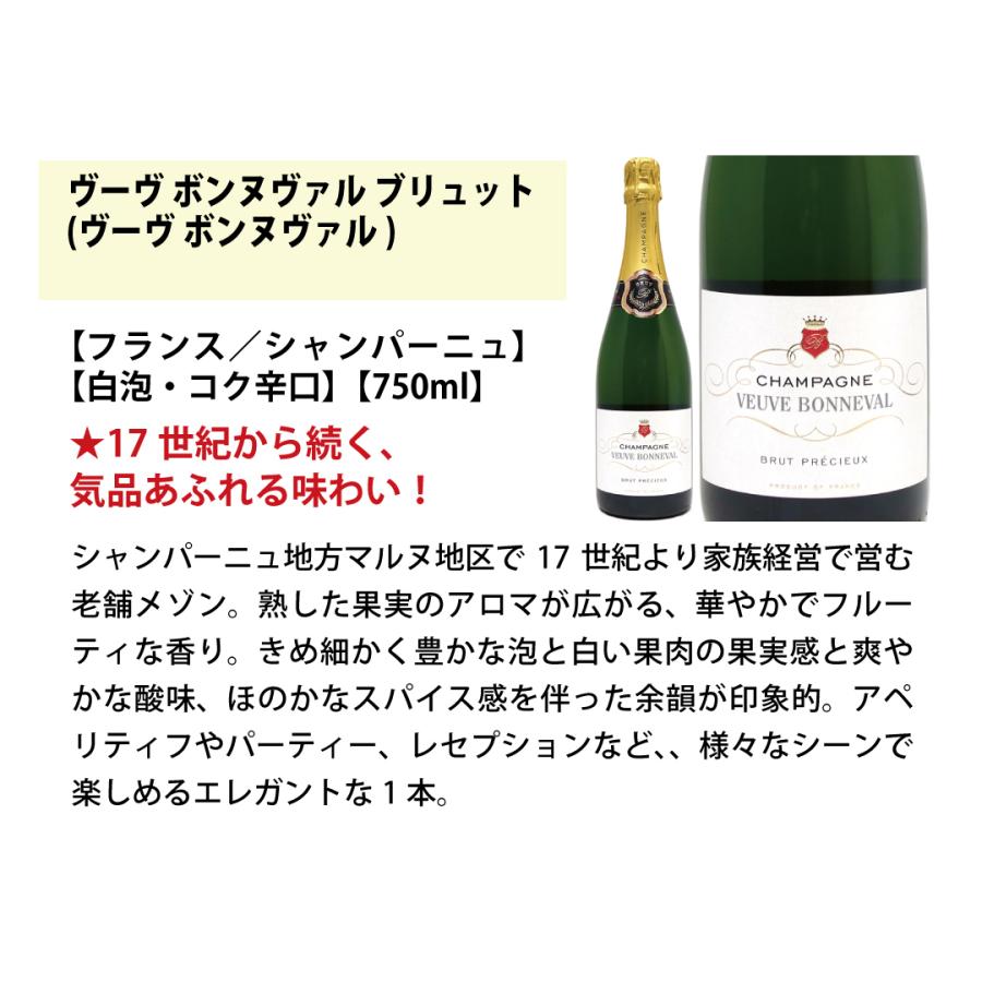 ワイン ワインセット モエ・ヴーヴ入り！超豪華シャンパン6本セット