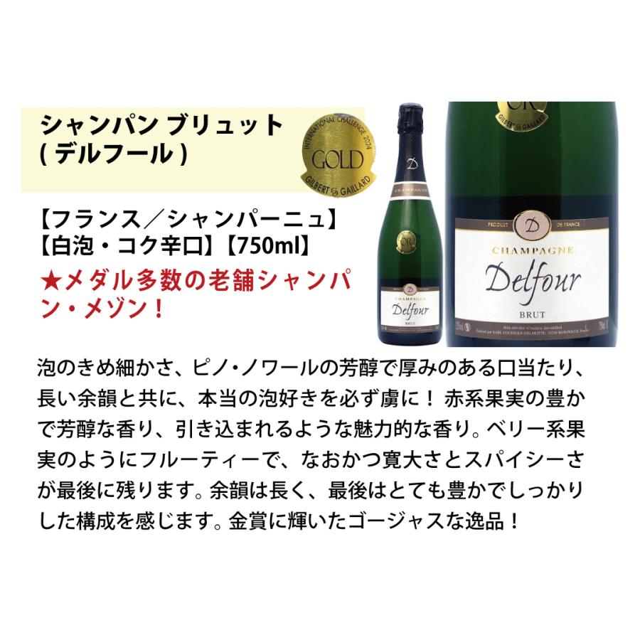 ワイン ワインセット モエ・ヴーヴ入り！超豪華シャンパン6本セット