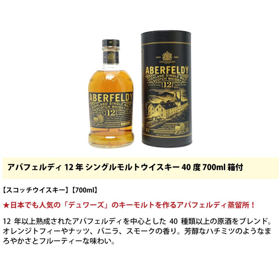 アバフェルディ12年+限定品ジャパニーズスムース8年【モルト+