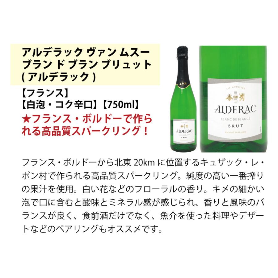ワイン ワインセット 極上フルコース 赤白泡6本セット 送料無料 飲み