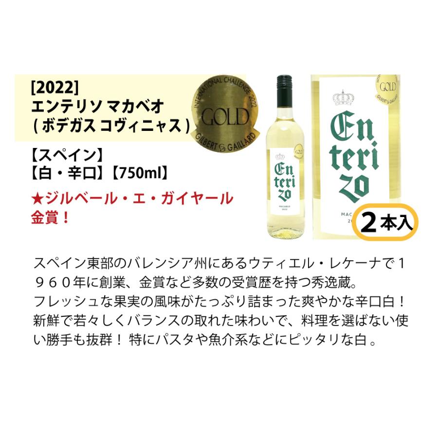 ワイン ワインセット ワイン誌高評価蔵や金賞蔵ワインも入った辛口白１２本セット 送料無料 飲み比べセット ギフト (6種類 各2本) 大人気 ^W0ZS88SE^｜veritas｜06