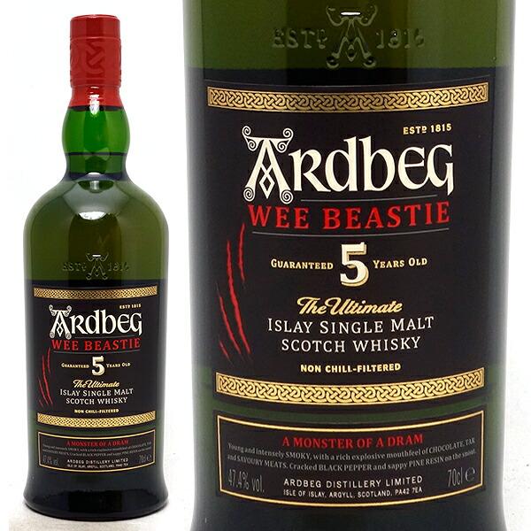 アードベッグ ウィー ビースティー 5年 シングル モルト 47.4度 700ml 
