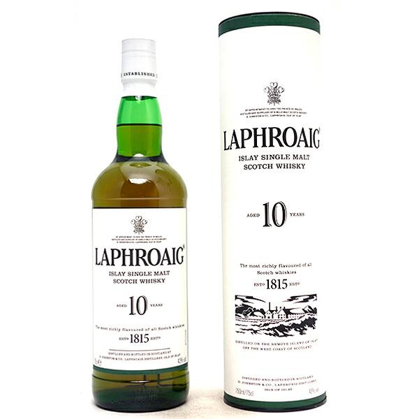 ラフロイグ 10年 43度 箱付 正規品 750ml スコッチウイスキー 大人気