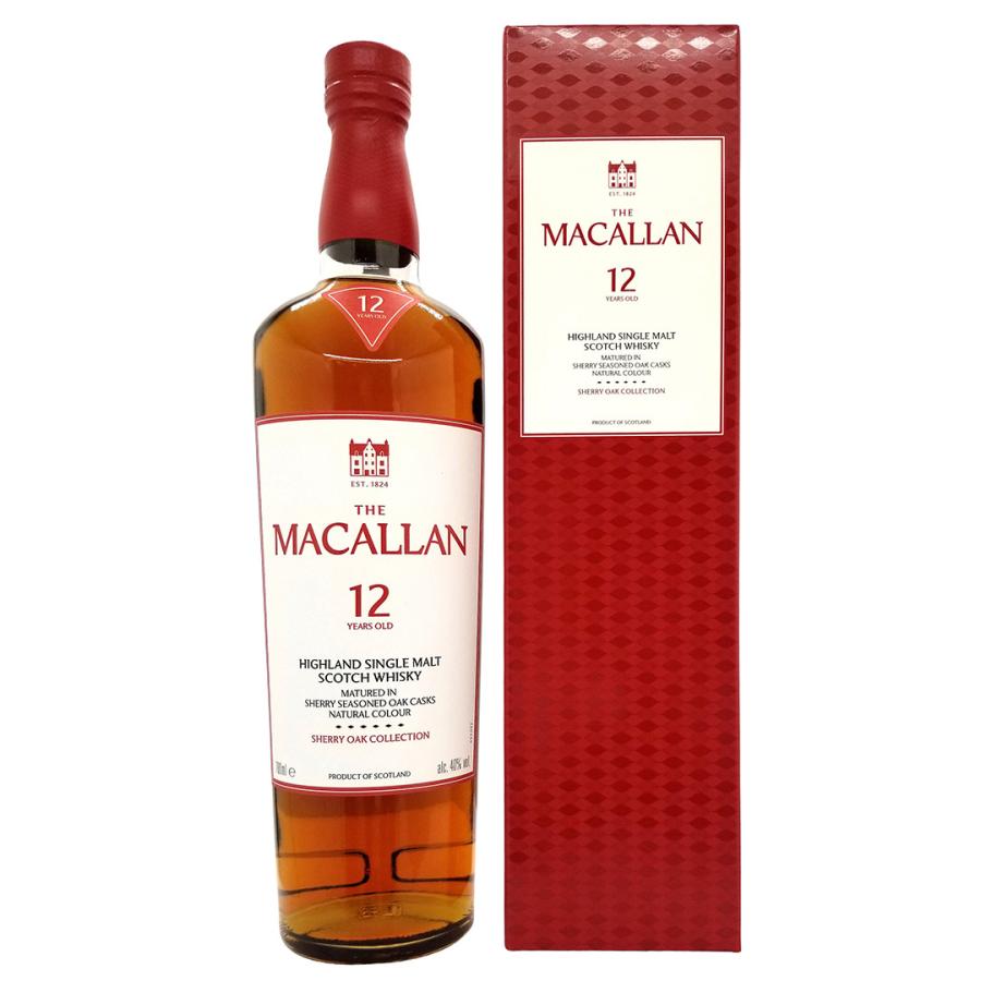 【箱付き】ザ・マッカラン　ハイランドシェリーオーク　12年　700ml　40% マッカラン 12年 シェリーオーク 700ml 40% 正規品・箱付き