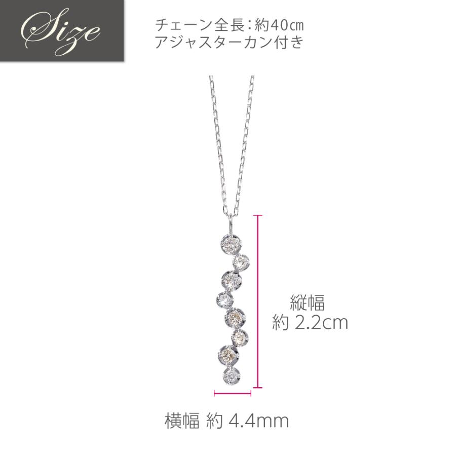 K10YG K10WG ダイヤモンド ネックレス ペンダント アクセサリー レディース ジュエリー 119008020329 119008020330の画像