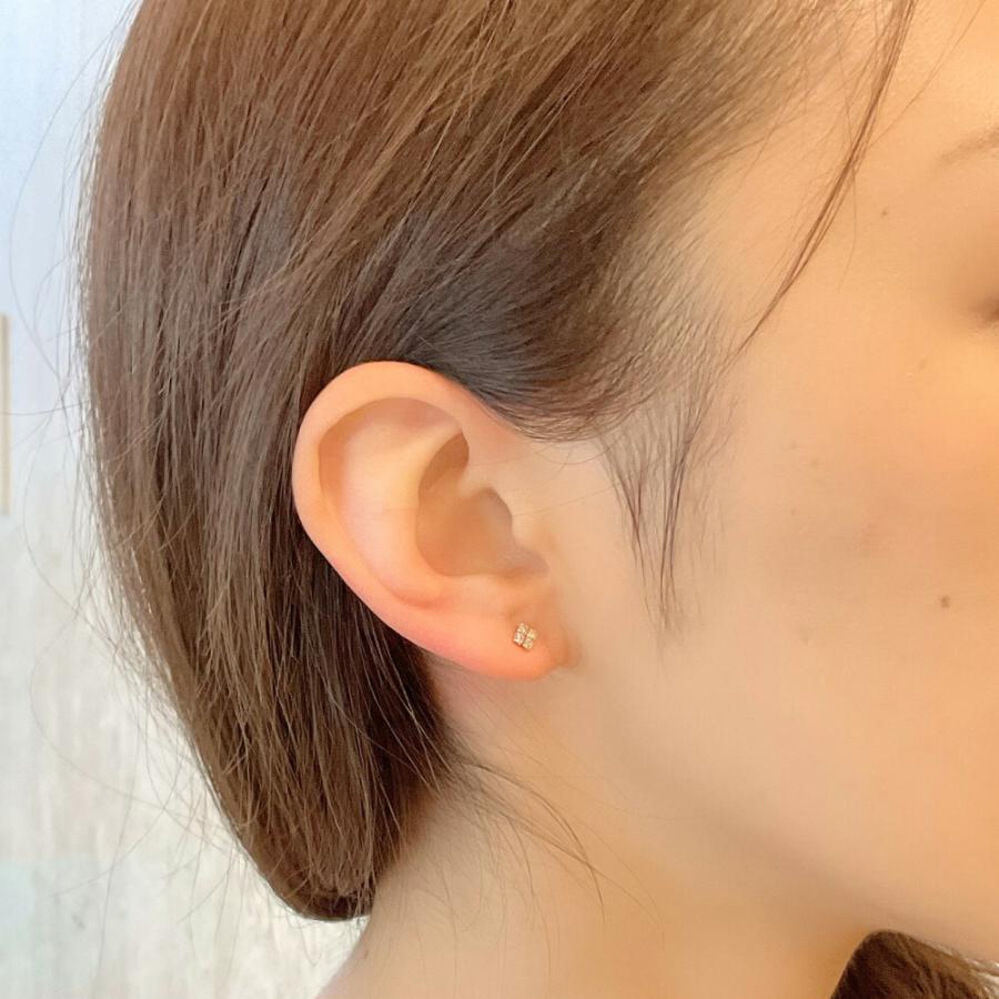 K18YG ダイヤモンドピアス ジュエリー 118208020311の画像