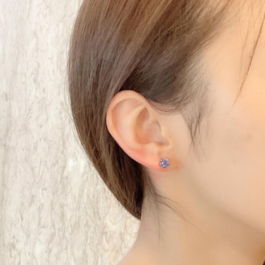 プラチナ PT900 タンザナイトピアス タンザナイト ピアス ジュエリー