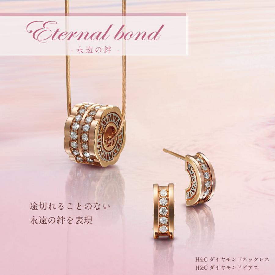 K18PG PT900 H&C ペンダント リング リングネックレス 一粒 プラチナ 