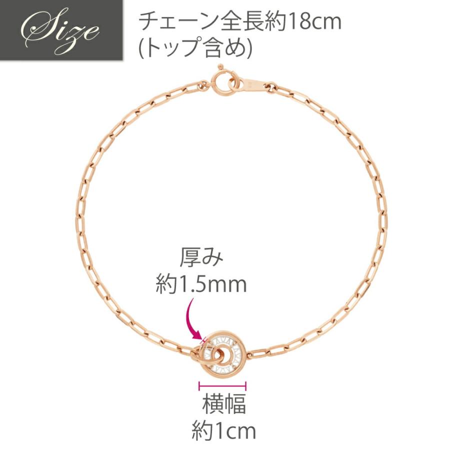 K18PG プラチナ PT900 ブレスレット ブレスレット ジュエリー 102708010126の画像