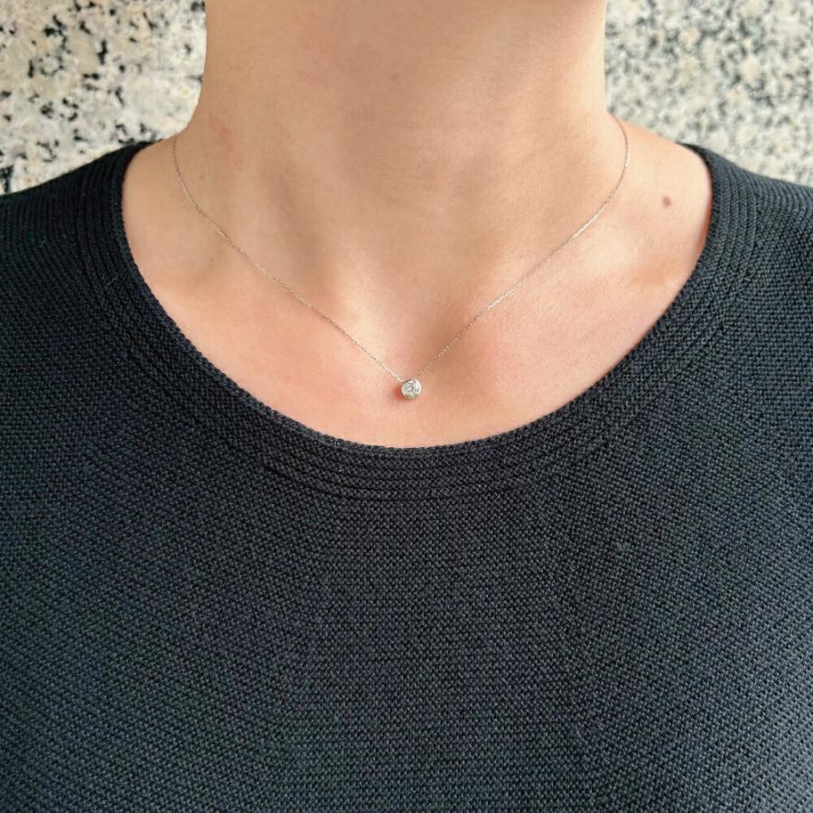 PT850/PT950 プラチナ H&C ダイヤモンドネックレス ペンダント ジュエリー 119008020327の画像
