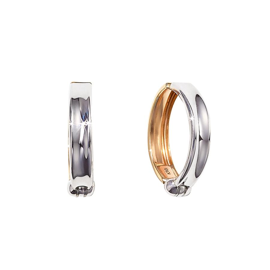 K10YG / K10WG ピアリング ピアス リング アクセサリー レディース ジュエリー 118208020413の画像