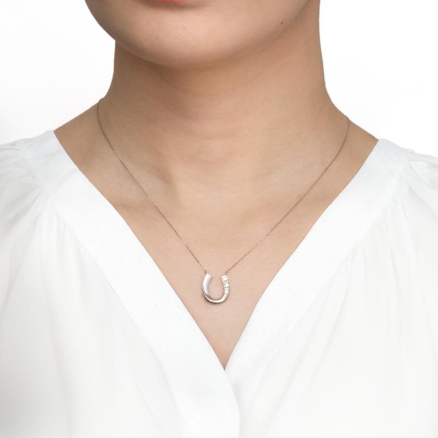 PT900 プラチナ 白蝶貝 / ダイヤモンド ネックレス ペンダント アクセサリー レディース ジュエリー 125208020644の画像