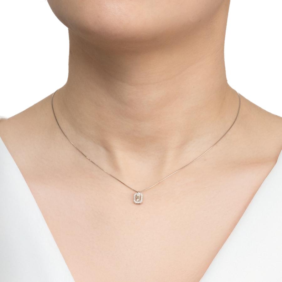 PT950 / PT850 プラチナ ダイヤモンド ネックレス ペンダント アクセサリー レディース ジュエリー 125208020645の画像