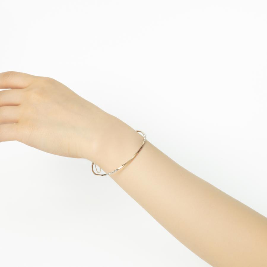 K18 EARTH GOLD / PT850 ブレスレット アクセサリー レディース ジュエリー 103808080172の画像