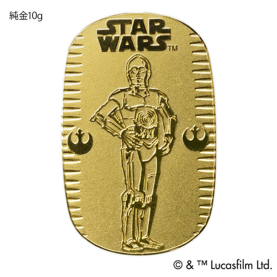 K24 スター・ウォーズ C-3PO 小判 10g アクセサリー レディース 