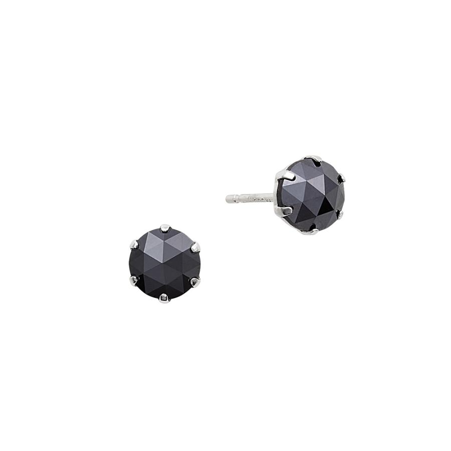 PT900 プラチナ ブラックダイヤモンド ピアス アクセサリー レディース ジュエリー 122508020397_1