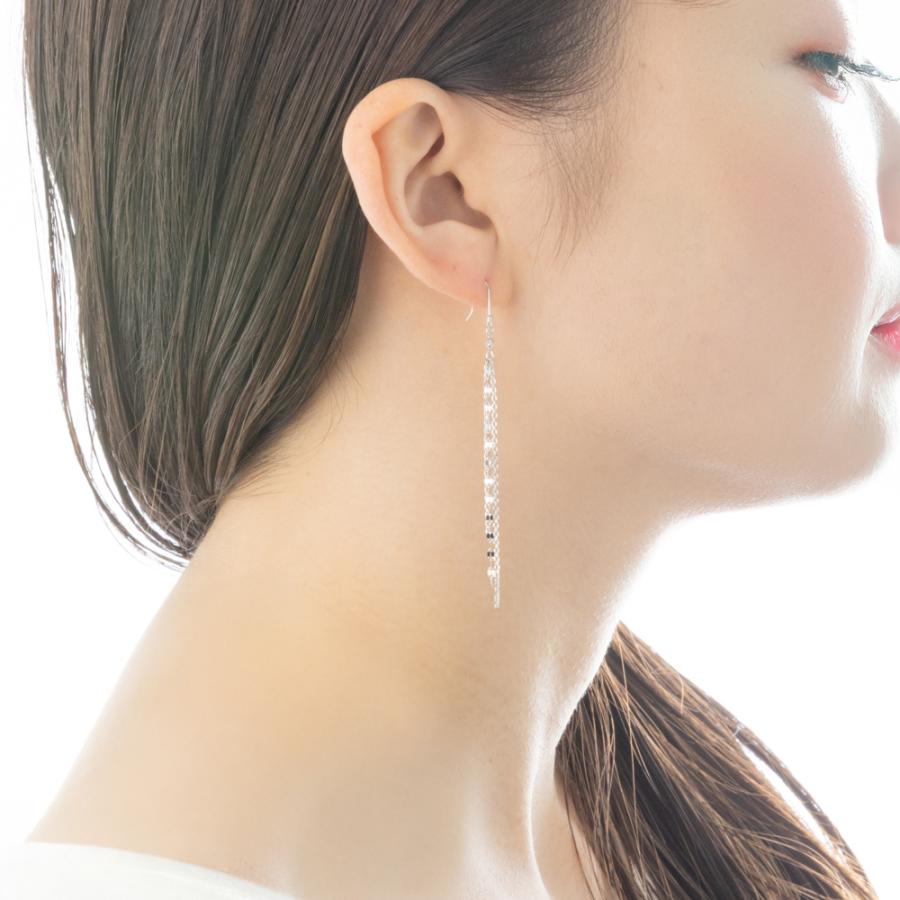 K18WG ピアス アクセサリー レディース ジュエリー 124708080081の画像