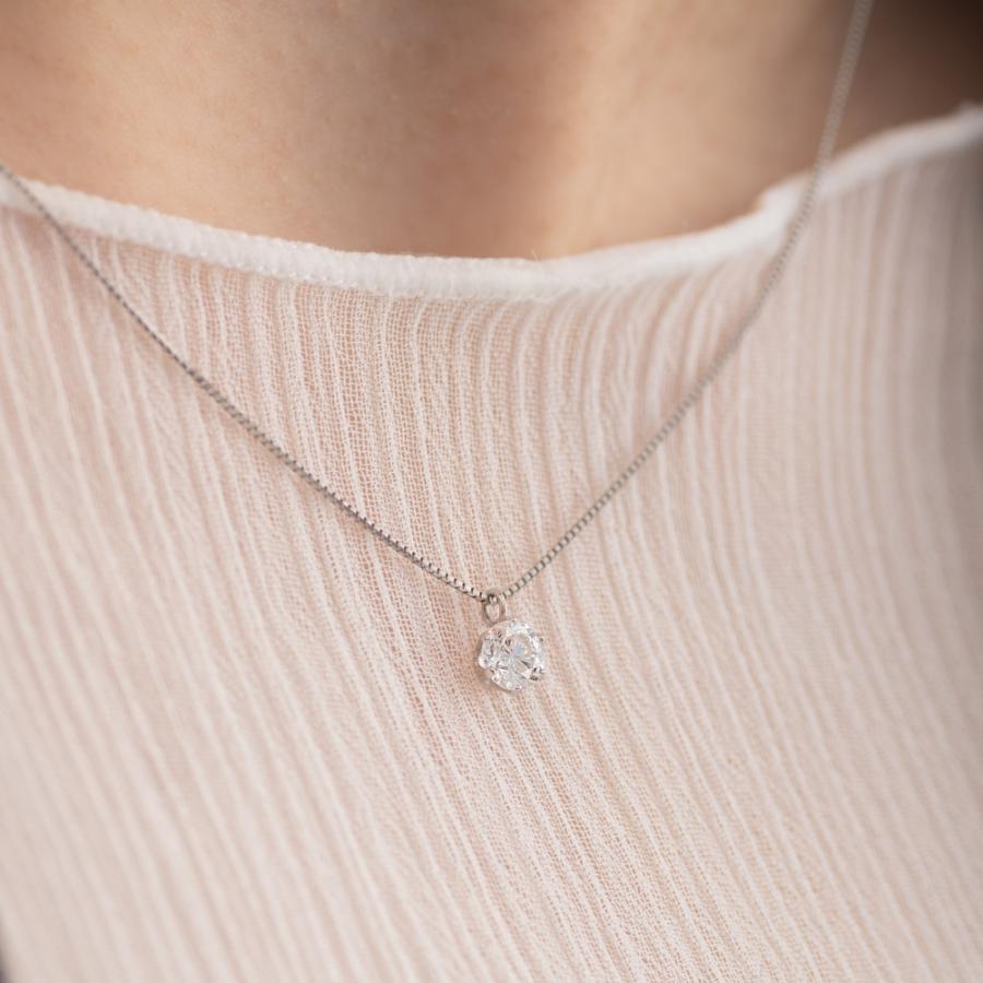 PT850 / 950 プラチナ ダイヤモンド ネックレス ペンダント アクセサリー レディース ジュエリー 118208020479の画像
