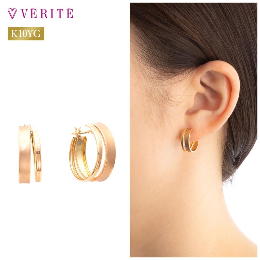 k10YGピアス K10YG ピアス アクセサリー レディース ジュエリー 403508020069 : べ