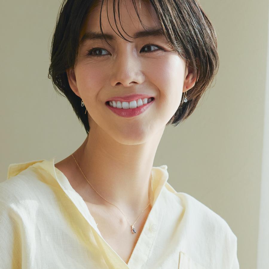 K10YG アイオライト / ダイヤモンド ネックレス ペンダント アクセサリー レディース ジュエリー 113808060262の画像