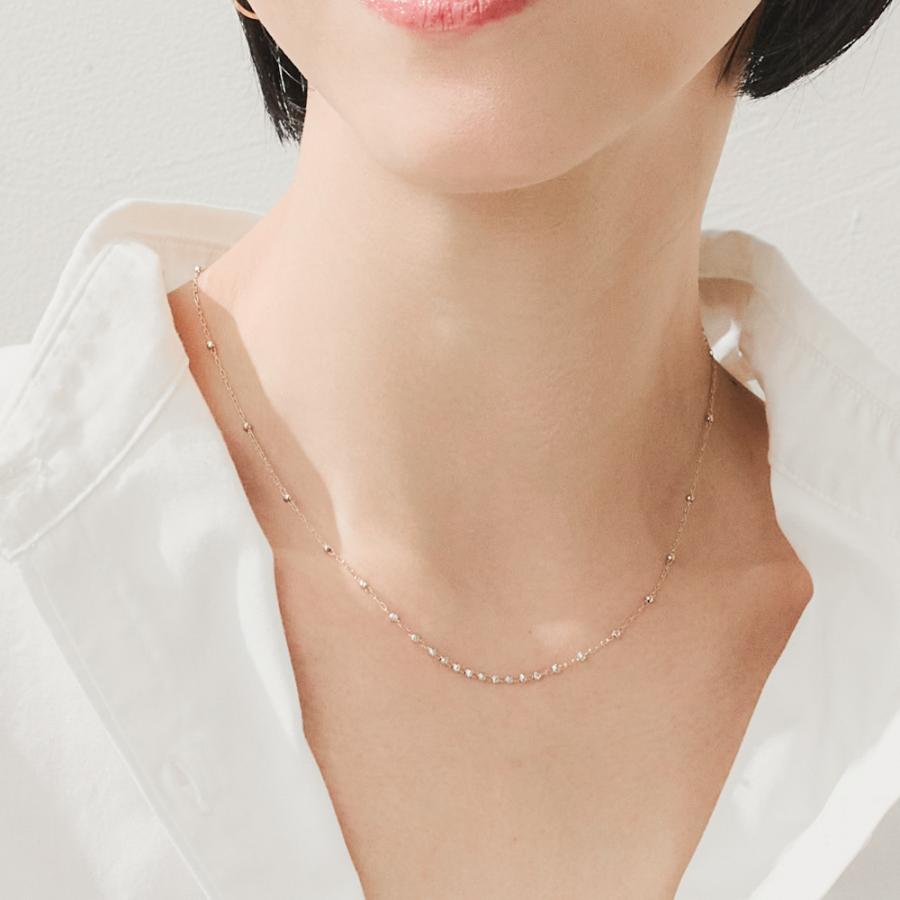 K18 EARTH GOLD / PT850 ネックレス ペンダント アクセサリー レディース ジュエリー 103808080200の画像