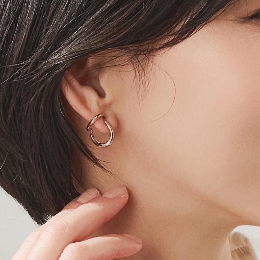 K18 EARTH GOLD ピアス（シングル右用） アクセサリー レディース ジュエリー 103808080191の画像