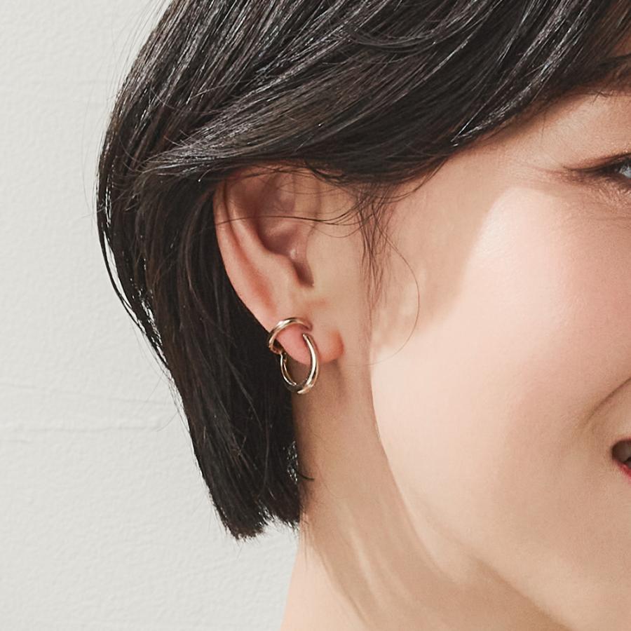 K18 EARTH GOLD ピアス（シングル右用） アクセサリー レディース ジュエリー 103808080191の画像