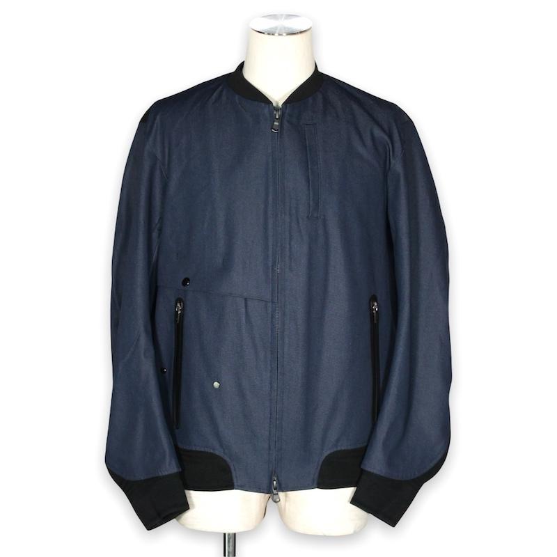 5351 デニムシーリング ブルゾン インディゴ サイズ48【新品】 5351 POUR LES HOMMES 50％OFF デニムシーリング ブルゾン