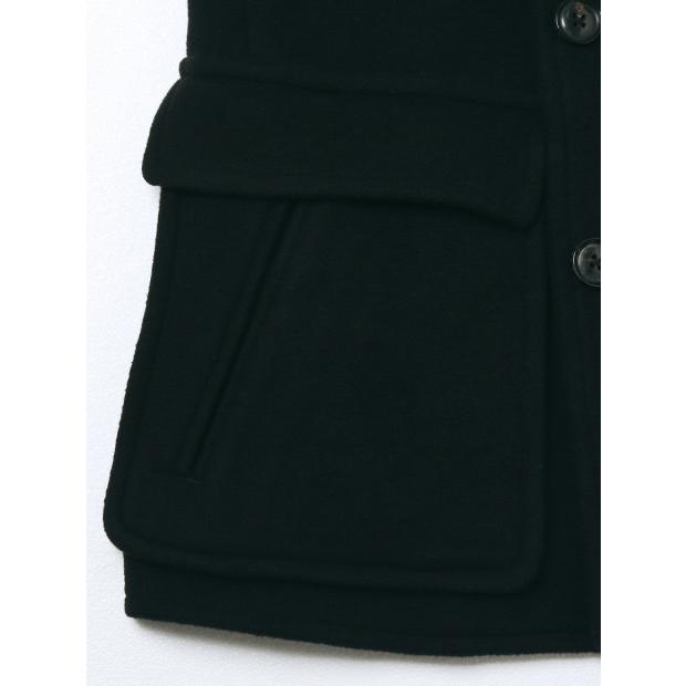 5351 POUR LES HOMMES 30%OFF BELLANDI社 ピーコート ブラック