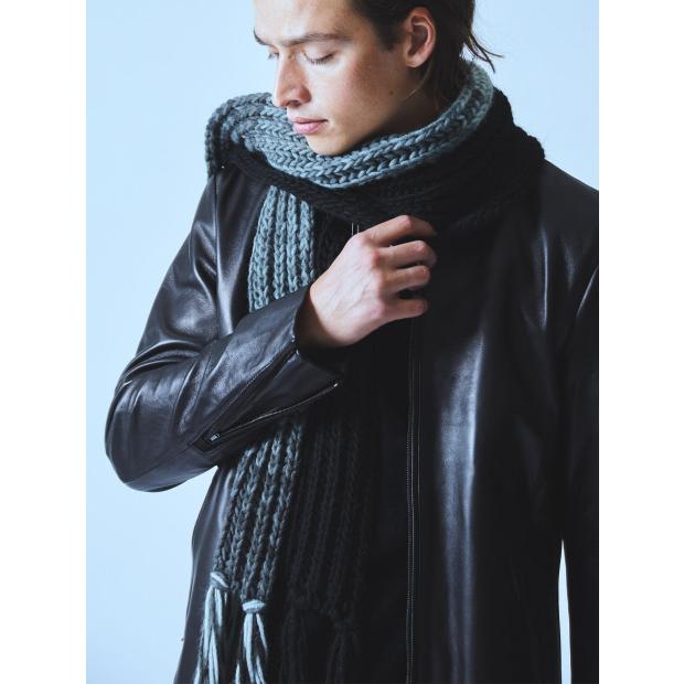 5351 POUR LES HOMMES マフラー 新品美品 5351 POUR LES HOMMES 20%OFF MADE IN ITALY コンビネーション