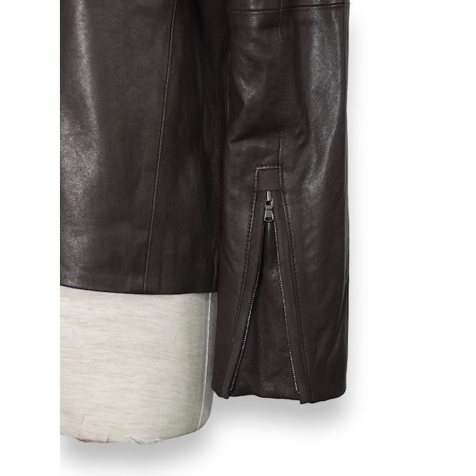 5351 POUR LES HOMMES 20%OFF シングル レザージャケット ダーク