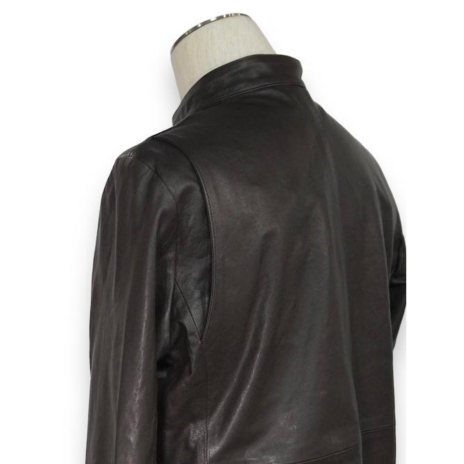 5351 POUR LES HOMMES 20%OFF シングル レザージャケット ダーク