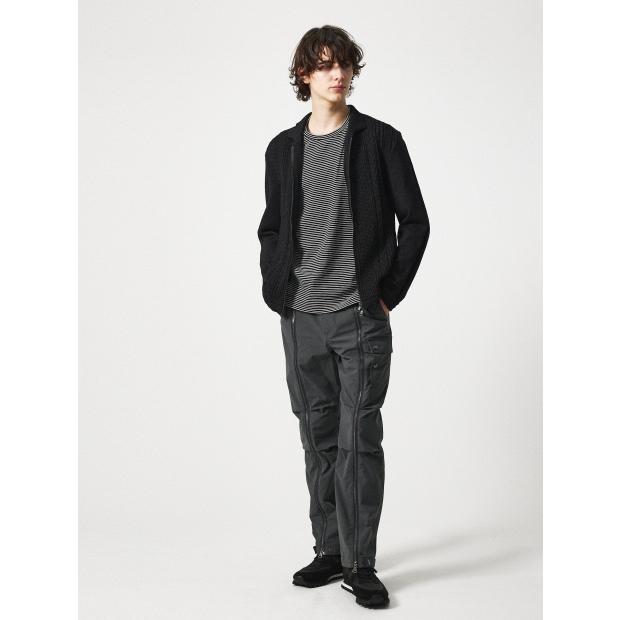 5351 POUR LES HOMMES 25%OFF コットン ペーパーニット ブルゾン 