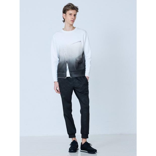 5351 POUR LES HOMMES 10%OFF リーフ柄 ジョグパンツ 5351POUR LES