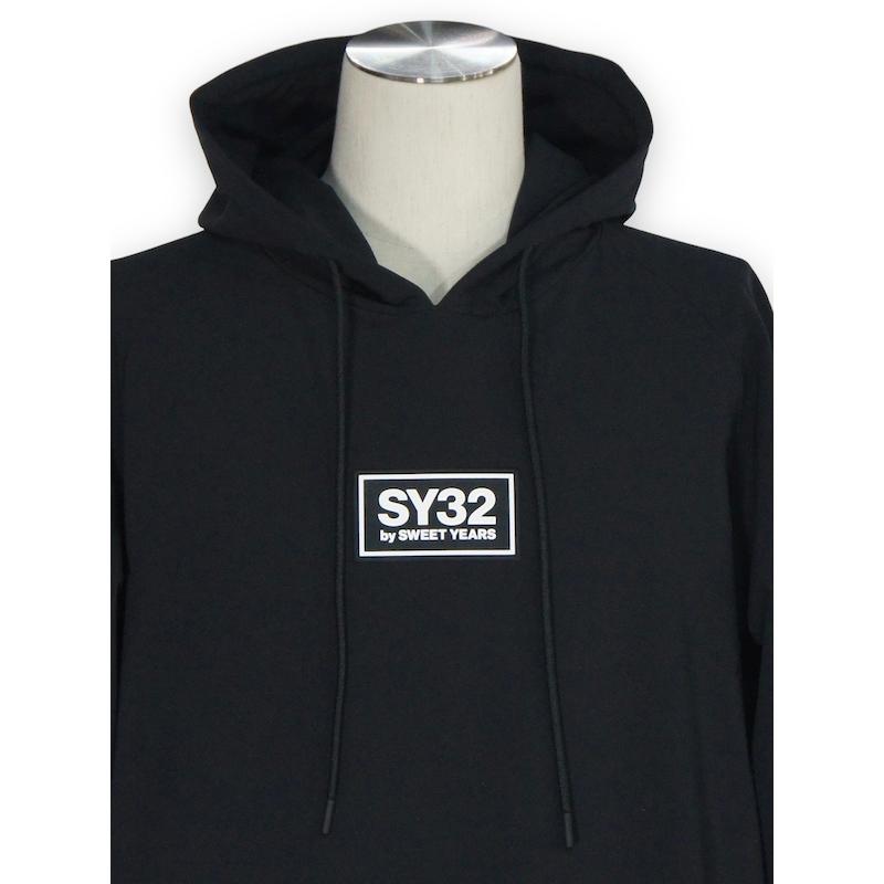 STORM FLEECE HOODIE-12851 BLACK SY32 by SWEET YEARS エスワイ  