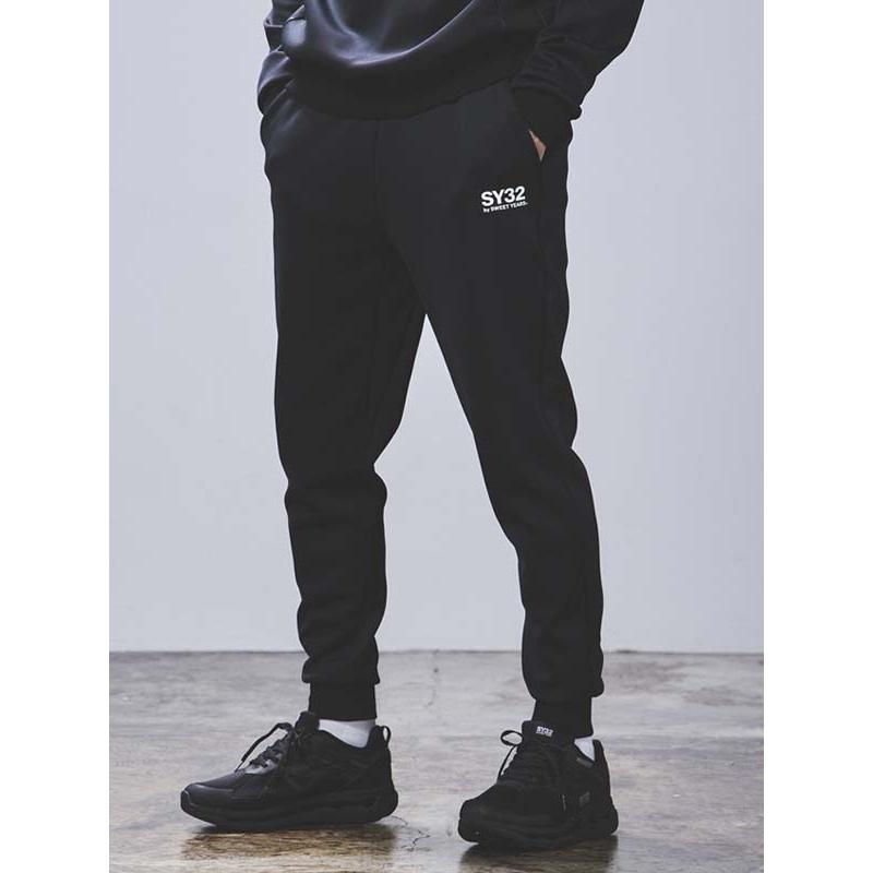 SY32 by SWEET YEARS ジョガーパンツ DOUBLE KNIT LONG PANTS