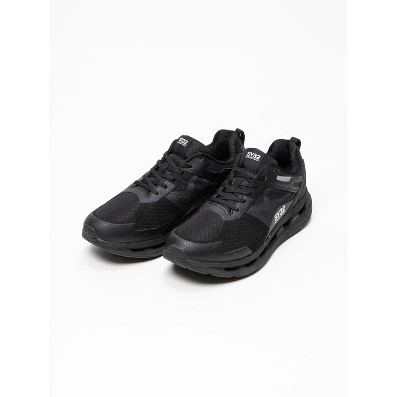 スニーカー SY32×MOISTHROUGH360 COLLABO SHOES BLACK SY32 by SWEET