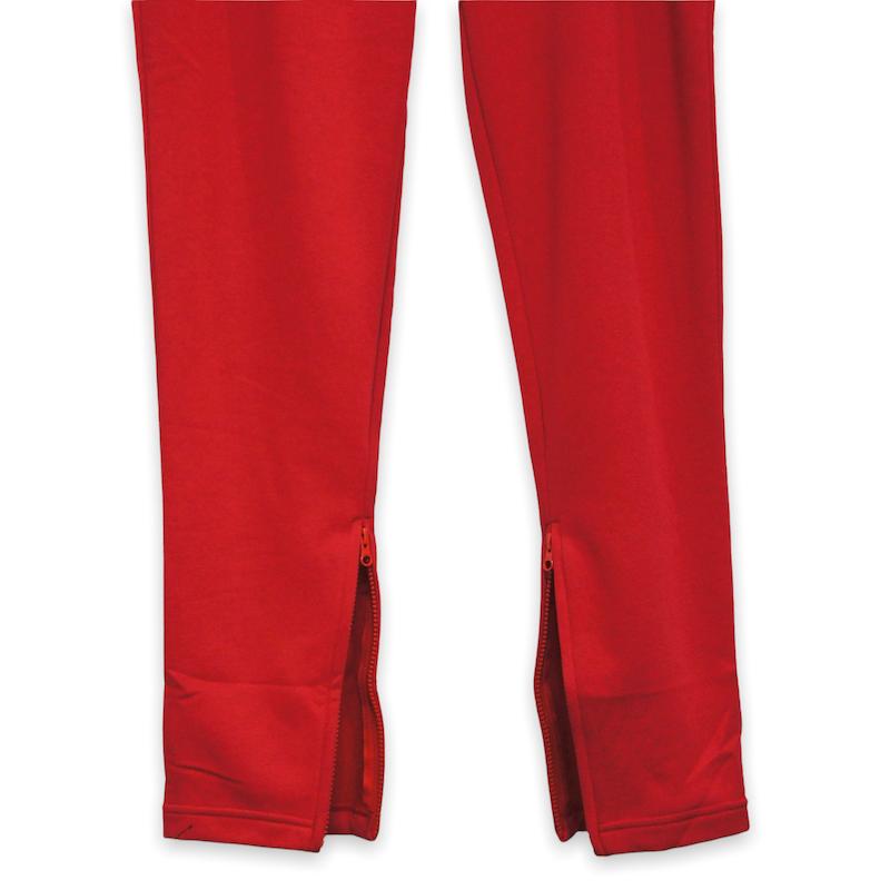 SY32 by SWEET YEARS 30%OFF BASIC SWEAT ZIP PANTS-TNS1773 RED