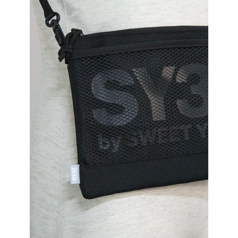 「2WAY SACOCHE-11257G」BLACK×BLACK[SY32 by SWEET YEARS/エスワイサーティートゥ・バイ・スウィートイヤーズ]定価:4,950円